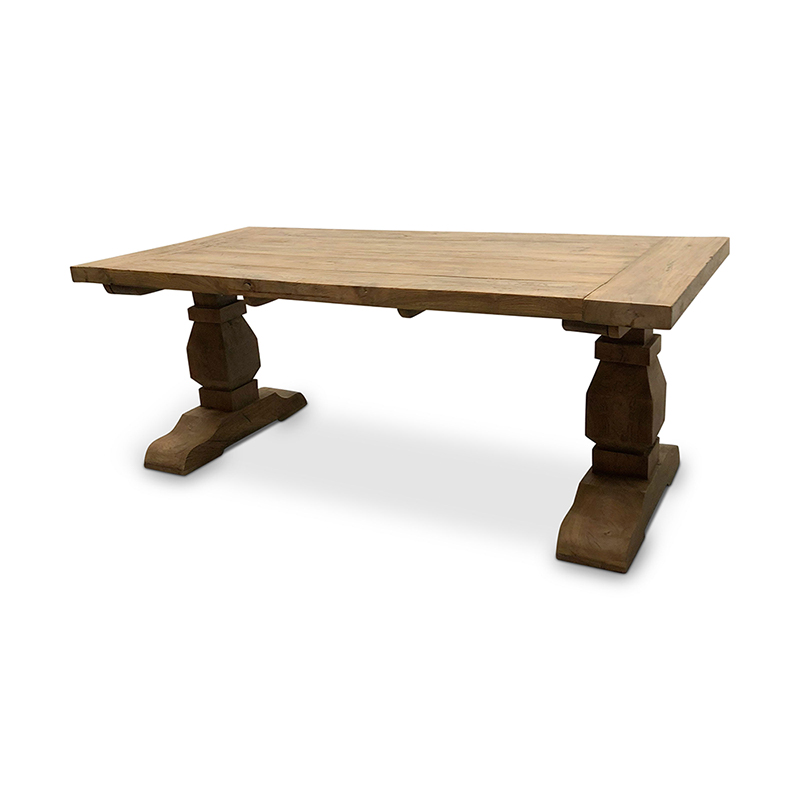 Kloostertafel - Oud Teakhout Outdoor 250 cm WGXL Collection