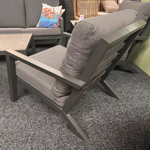 Fauteuil Atlanta - Geheel gemaakt van aluminium - Wiegers XL