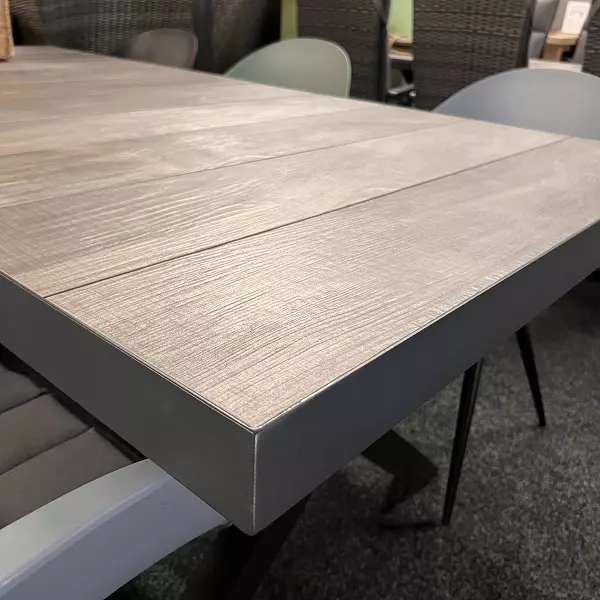 Tuintafel Ottowa - uitschuifbaar - Keramiek - Aluminium - Qopps