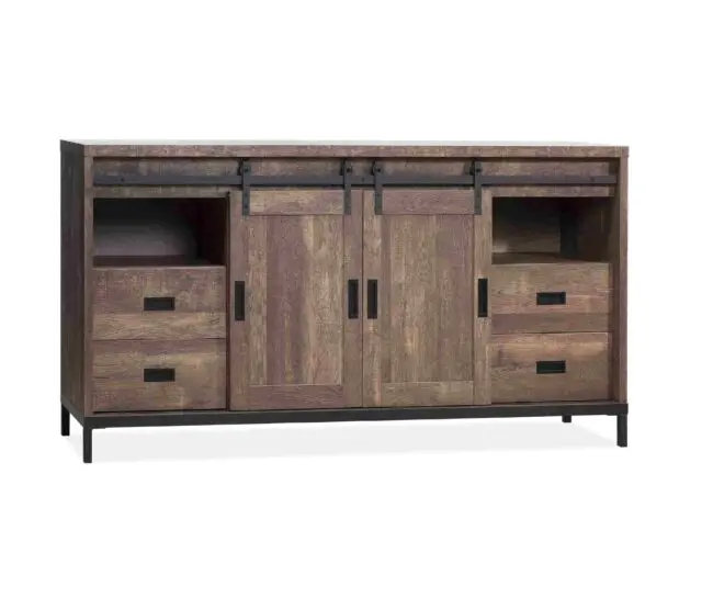 Dressoir Stanley - Lamulux - Espresso - 150 cm - Maxfurn - Wiegers XL meubels en tuinmeubelen