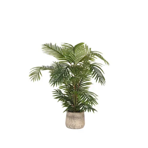 LABEL51 Areca Palm - Groen - Kunststof - 110 cm