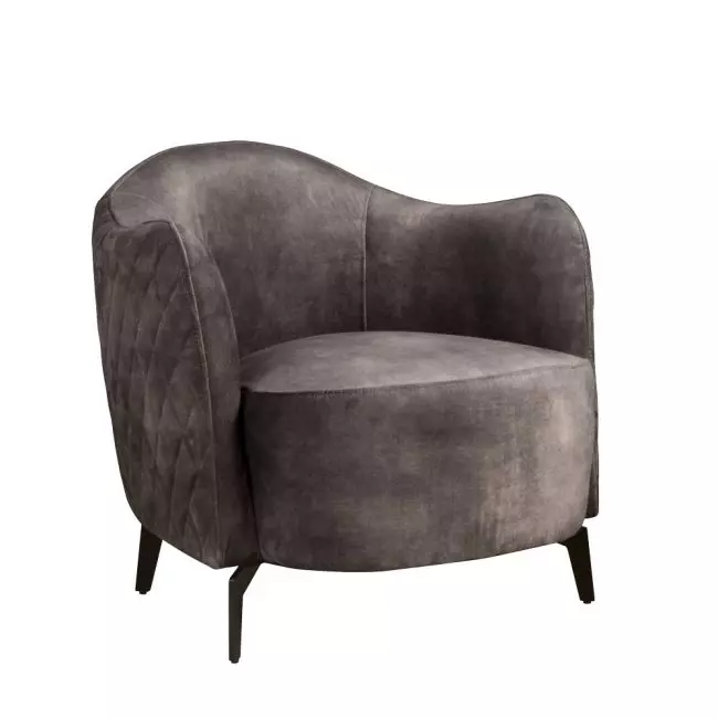 fauteuil bondo donkergrijs