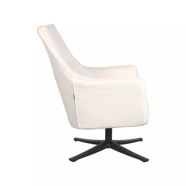 LABEL51 Fauteuil Tod - Ivory - Boucle - CM-55.008