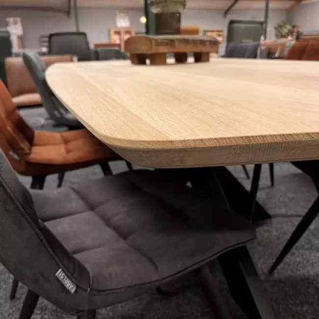 Eettafel verjongd Deens - Eikenhout - 240 cm - WGXL Collection