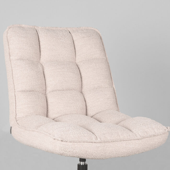 LABEL51 Fauteuil Vince - Naturel - Boucle - 180123014