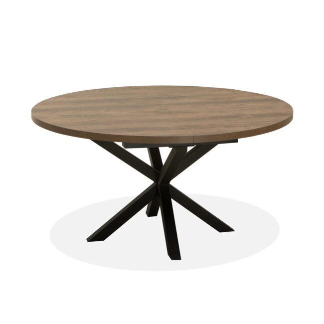 Eettafel Isla - Lamulux - Uitschuifbaar - Rond - Maxfurn