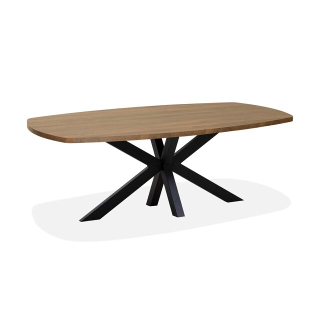 Eettafel Costa - 220 cm - Mango - Lamulux - Ovaal - Maxfurn