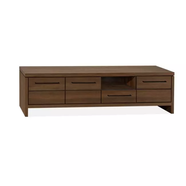 TV-Meubel Sheffield - Groot - Lamulux - Dark Almond - Maxfurn - Wiegers XL meubels en tuinmeubelen