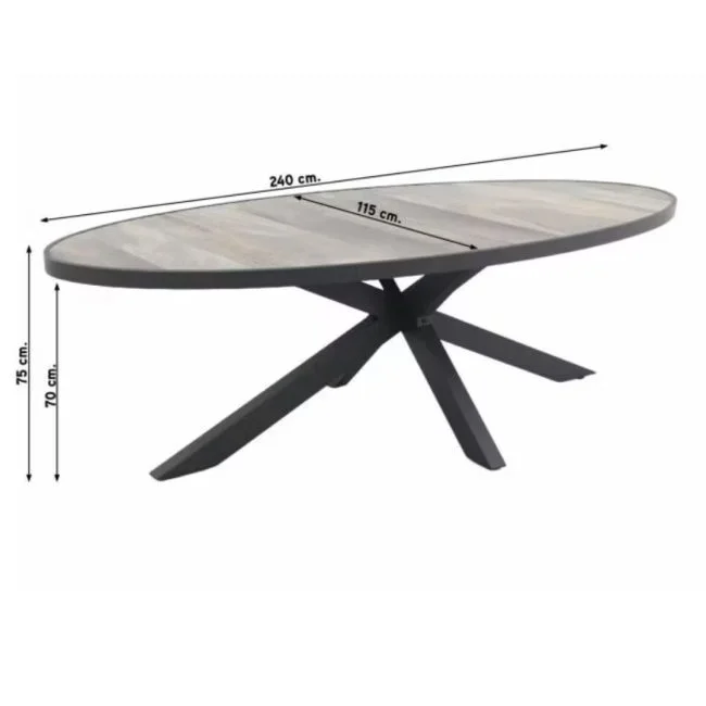 Tuintafel Kismo - Wiegers XL