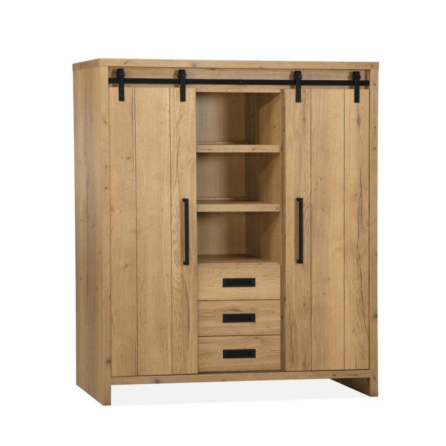 Wandkast Cottage Groot - Lamulux - Natur - Maxfurn - Wiegers XL meubels en tuinmeubelen