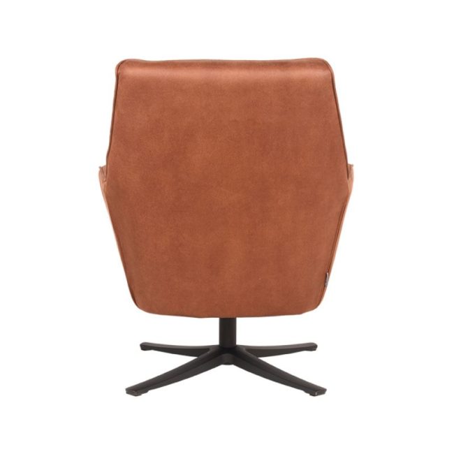 LABEL51 Fauteuil Tod - Cognac - Microvezel