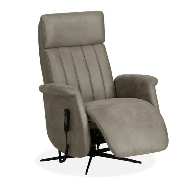 Relaxfauteuil Brussel - Accu - 2 motorig - Microvezel - Chicago - MxSofa