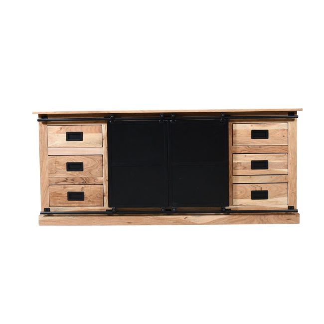 Dressoir Eri - 185 cm - Acaciahout - WGXL Collection - Wiegers XL meubels en tuinmeubelen