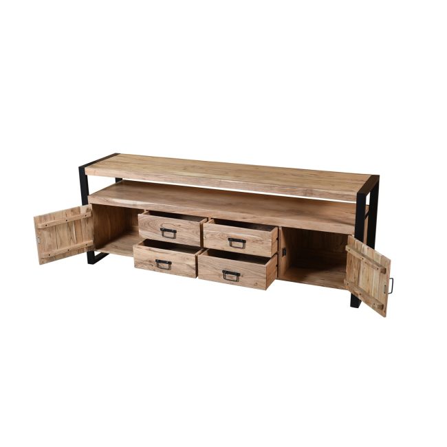 Dressoir Erik - 180 cm - Acaciahout - WGXL Collection - Wiegers XL meubels en tuinmeubelen