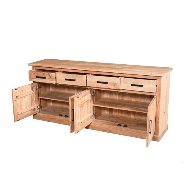 Sideboard Piet - 200 cm - Akazienholz - WGXL Kollektion - Wiegers XL meubels en tuinmeubelen