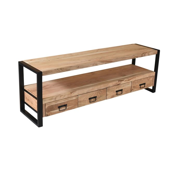 TV-Schrank Erik - 180 cm - Akazienholz - WGXL Kollektion