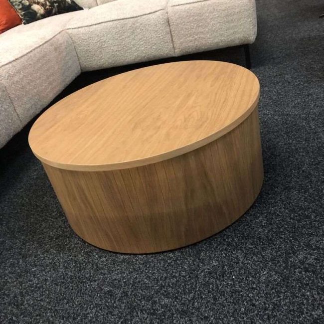 LABEL51 Salontafel Oliva - 70 cm Rond - Showroom opruiming